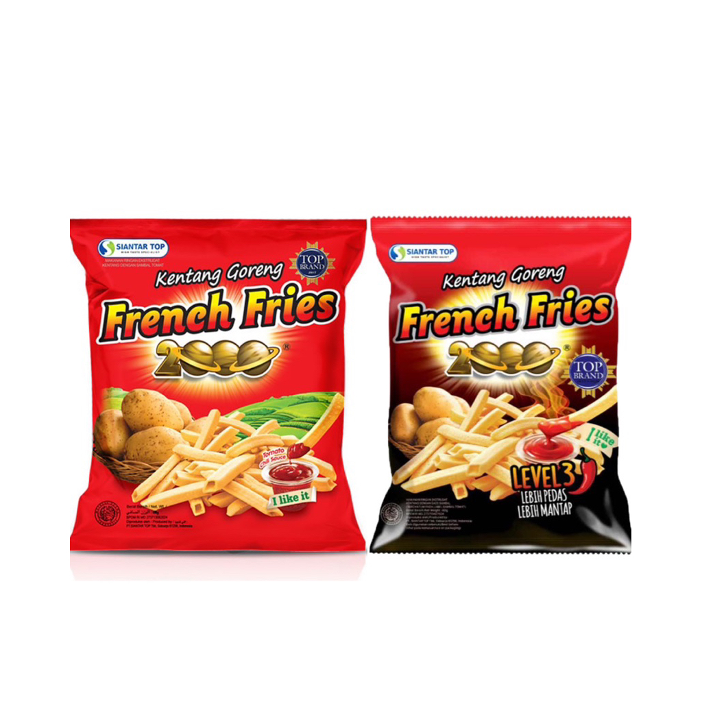 French Fries 2000 Kentang Goreng 62 g
