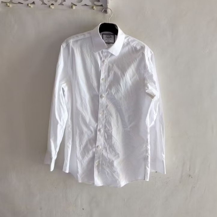 kemeja pria putih slim fit Charles tyrwhitt SIZE M
