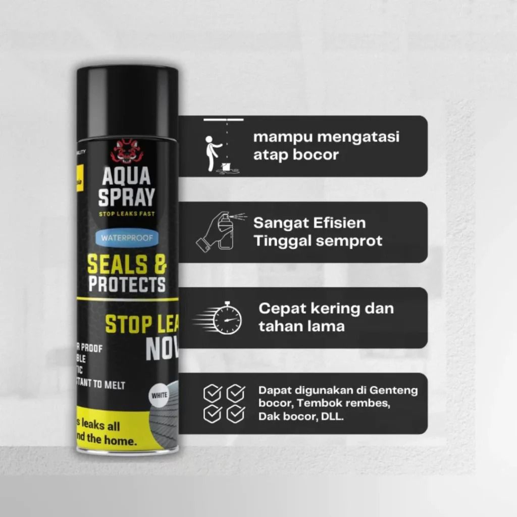 Cairan penambal bocor Aqua Spray