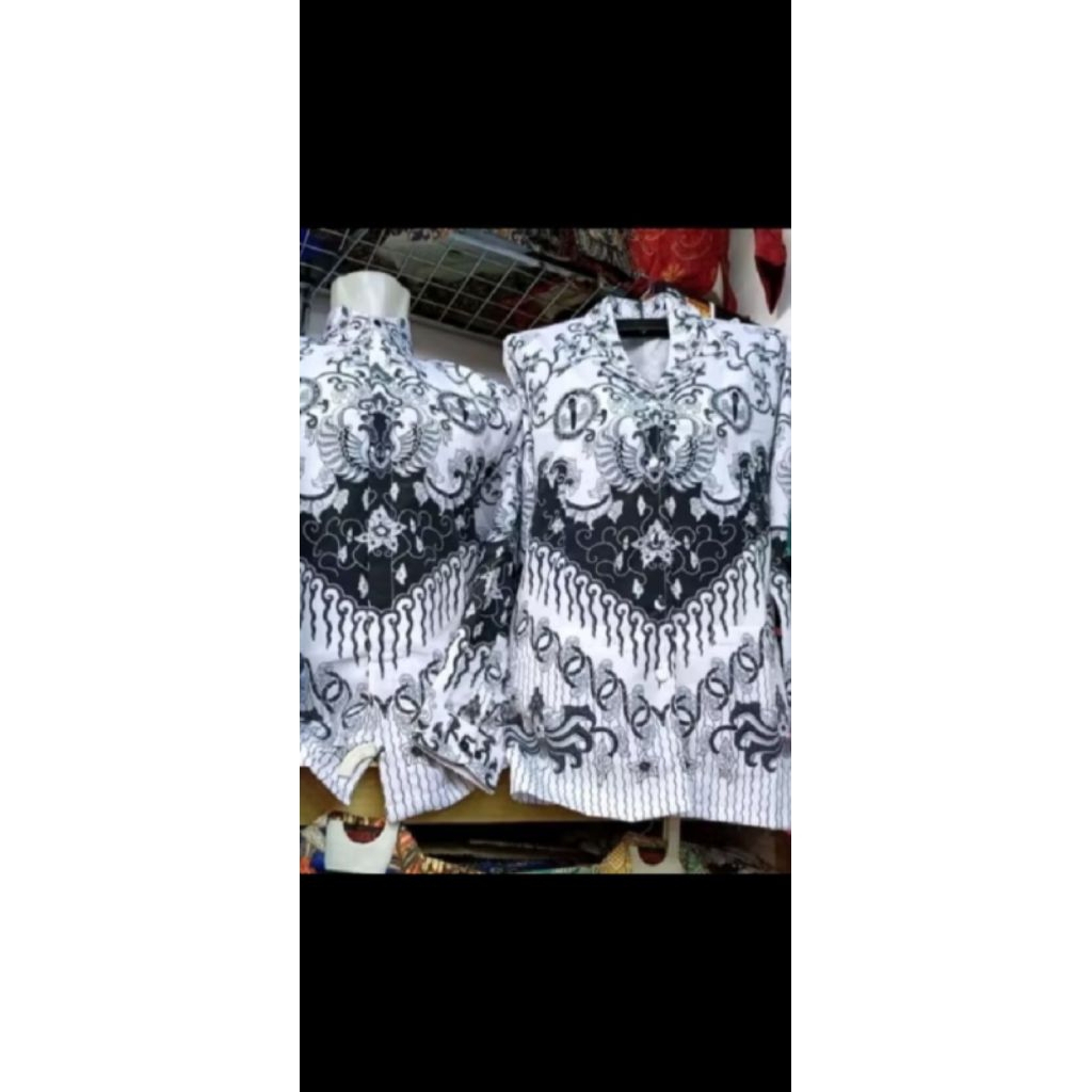 baju Pgri guru motif rantai terbaru 2025