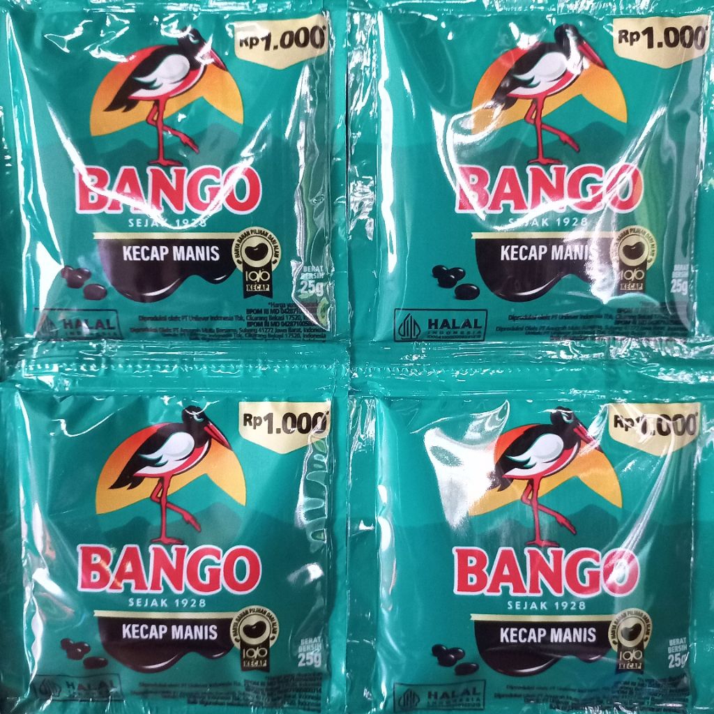 Bango Kecap Manis Renteng Isi 12pcs