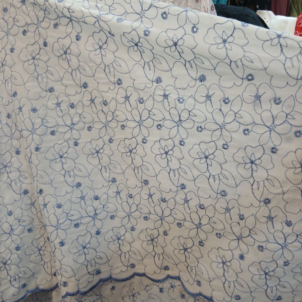 Kain katun bolong premium / Kain katun bolong import