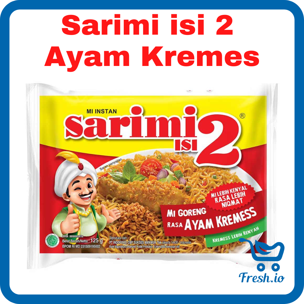 Sarimi Isi 2 rasa Ayam Kremes
