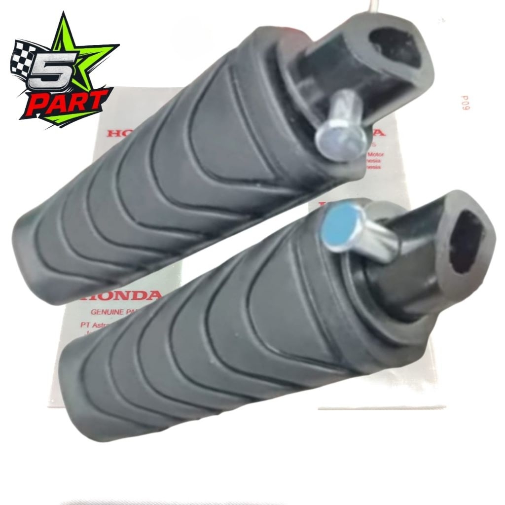 (1set) FOOTSTEP REVO PIJAKAN kaki belakang absolute vario 110 125 150 blade beat fi original