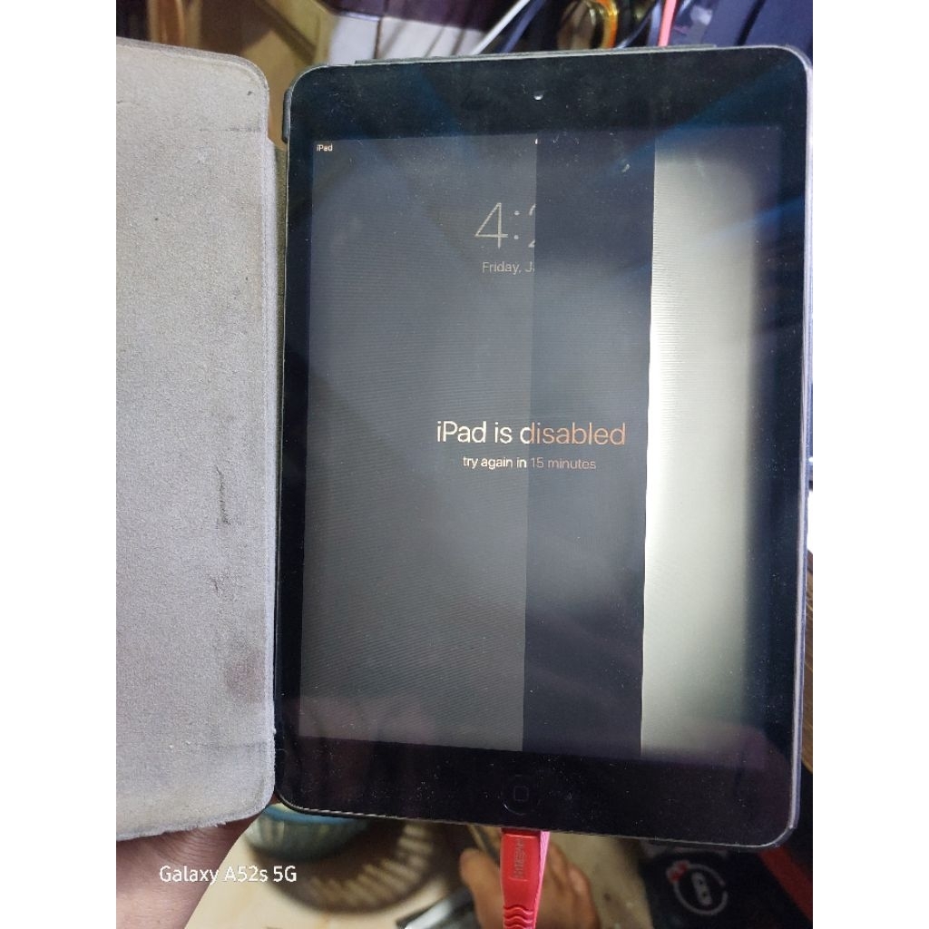 Unit iPad Mini 2 A1489 Minus LCD Garis Bayang+Pin Layar