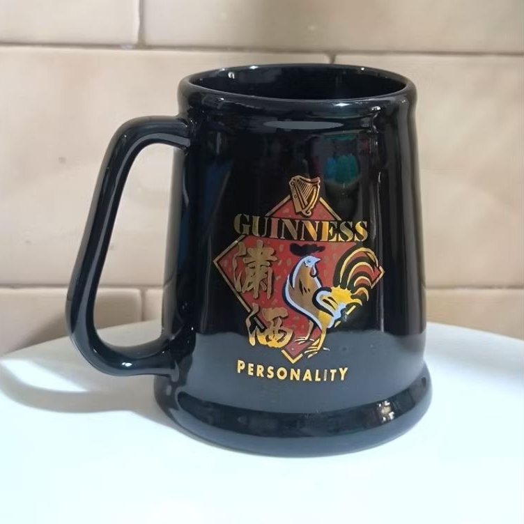 koleksi Cangkir keramik Guinness mug personality Rooster