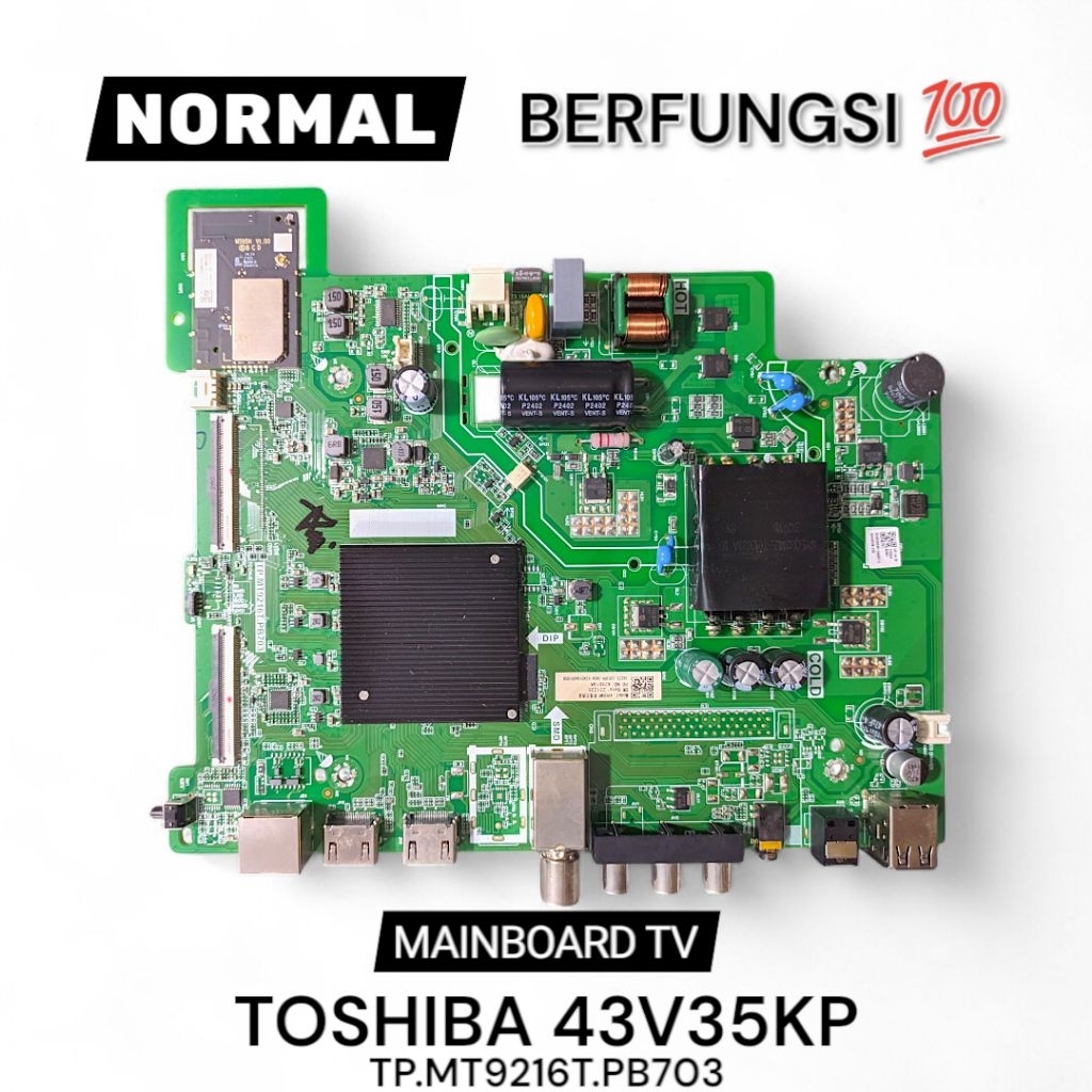 MB TV // MOBO TV // MAINBOARD TV TOSHIBA 43V35KP