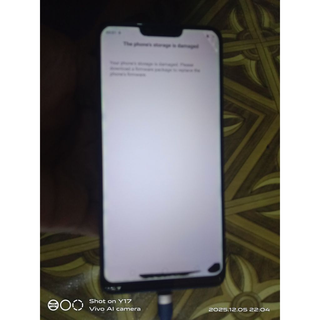lcd oppo a3s minus