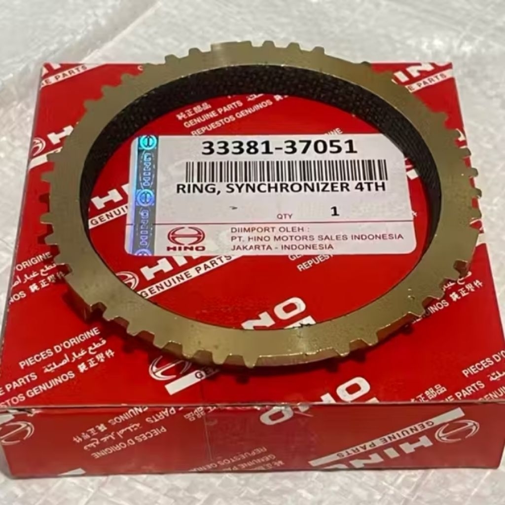 RING SYNCHRO SYNCROMIS KUNINGAN GIGI 4 TOYOTA DYNA DUTRO 130HT 33381-37051