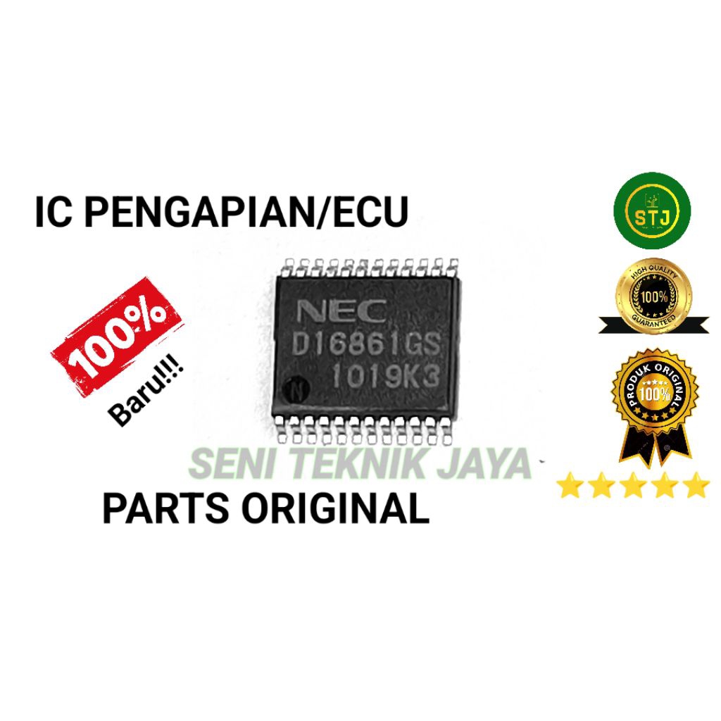 IC NEC D16861GS D1686 GS XTRAIL NISSAN LIVINA  Driver Ignition Pengapian ECU New Original