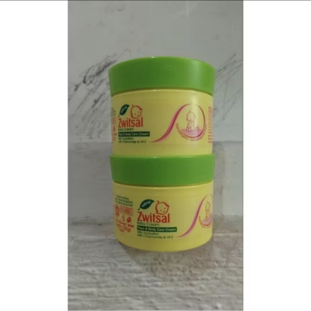 zwitsal baby cream face & body care cream