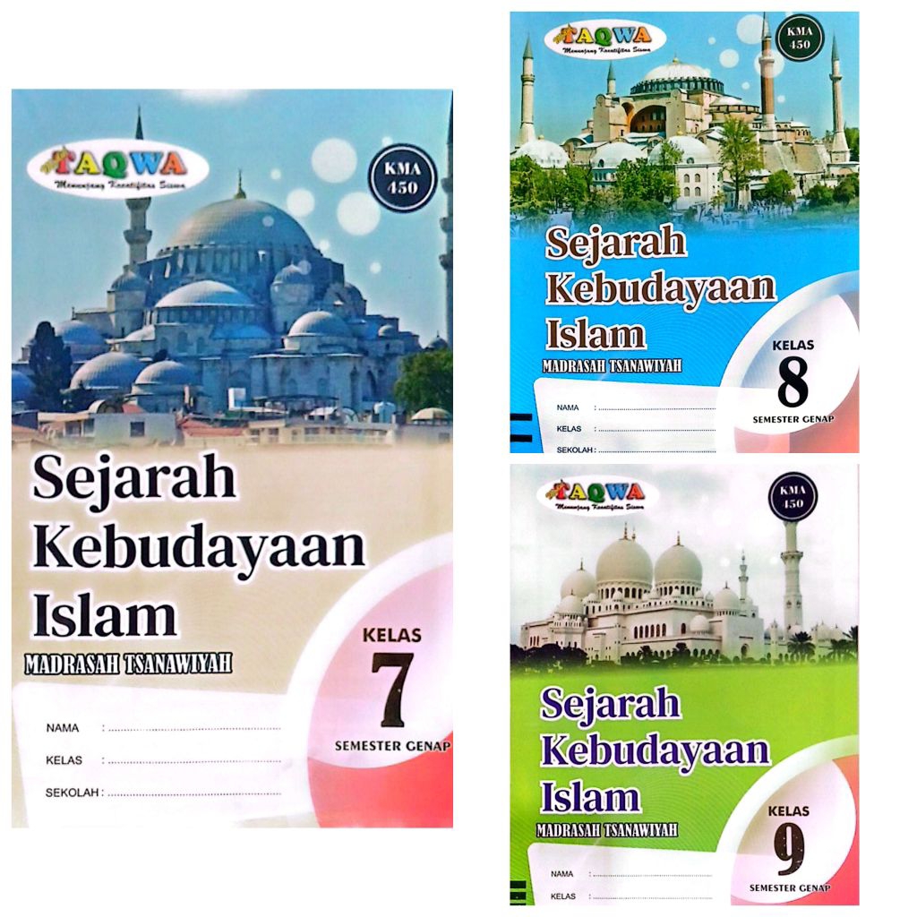 BUKU LKS SMP MTS SKI SEJARAH KEBUDAYAAN ISLAM KELAS 7 8 9 SEMESTER 2 GENAP TA.2025/2026 | TAQWA
