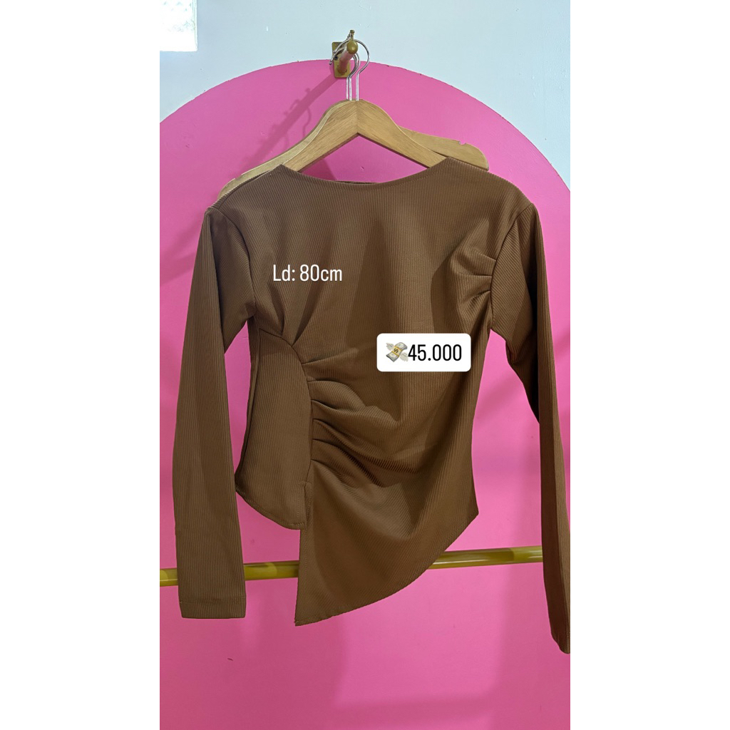 Blouse asimetris
