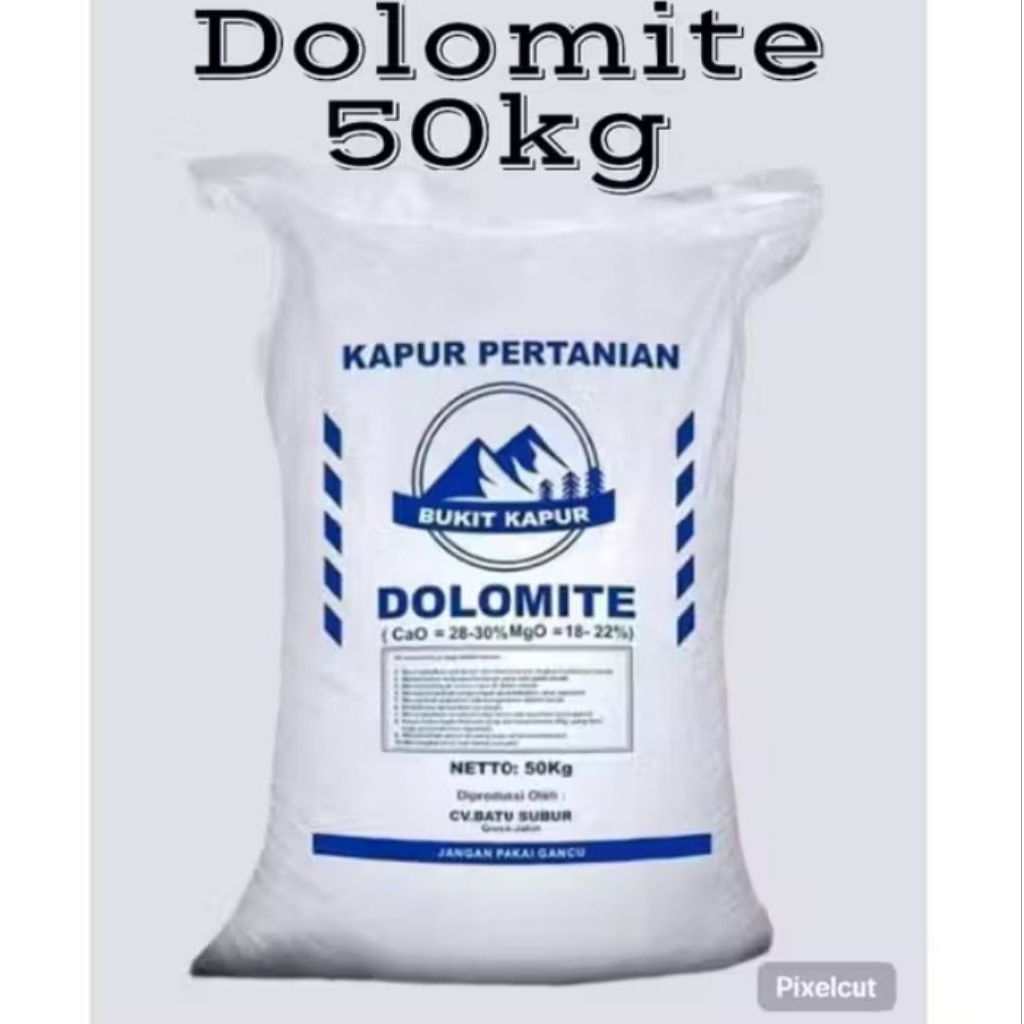 Dolomit pertanian 1 karung 50kg