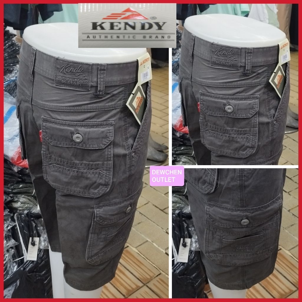 KENDY 7/8 CELANA PENDEK CARGO 27-38/ celana pendek CARGO kendy / celana pendek bawah lutut cargo pri