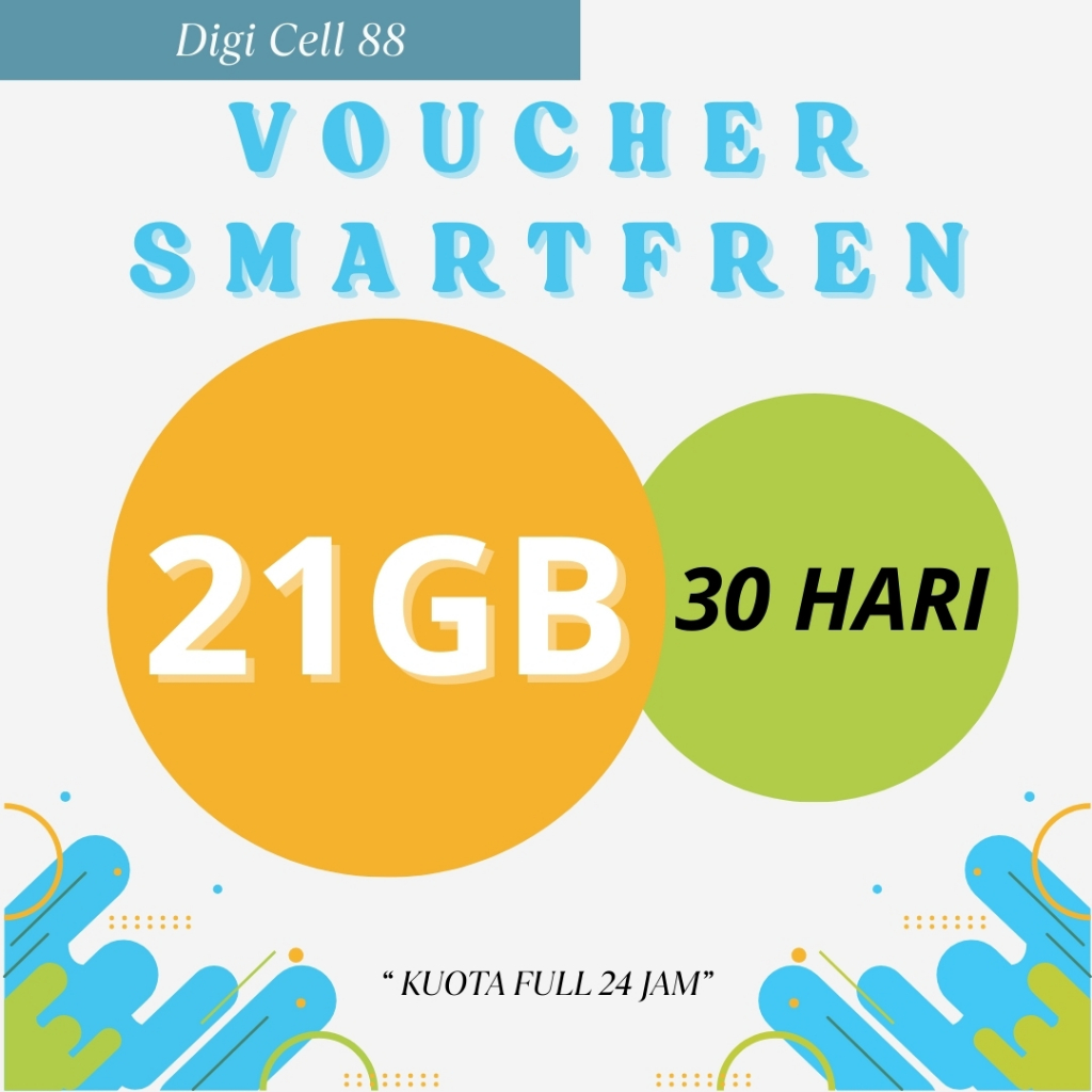 Paket Data Smartfren 6GB Masa Aktif 30 Hari | Voucher Kuota Smartfren Unlimited Nonstop 6GB Masa Akt