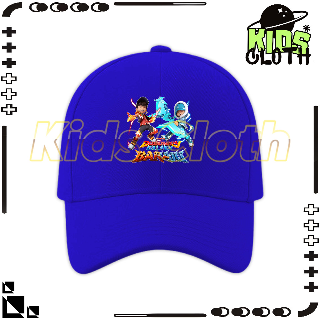 TOPI ANAK BOBOIBOY GALAXY ELEMENT BARAJU VIRAL - TOPI BASEBALL ANAK  BOBOIBOY GALAXY ELEMENT BARAJU