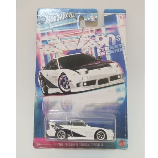 Hot Wheels 90s Street Scene | Nissan 180sx Type X