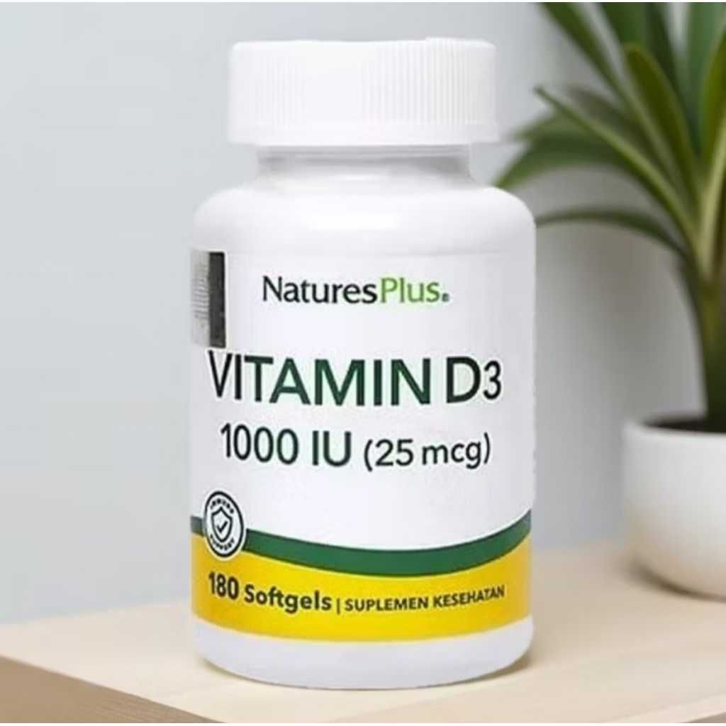 Natures Plus Vitamin D3 1000 IU Original
