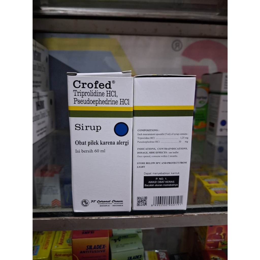 Crofed Sirup Obat Flu Dan Alergi
