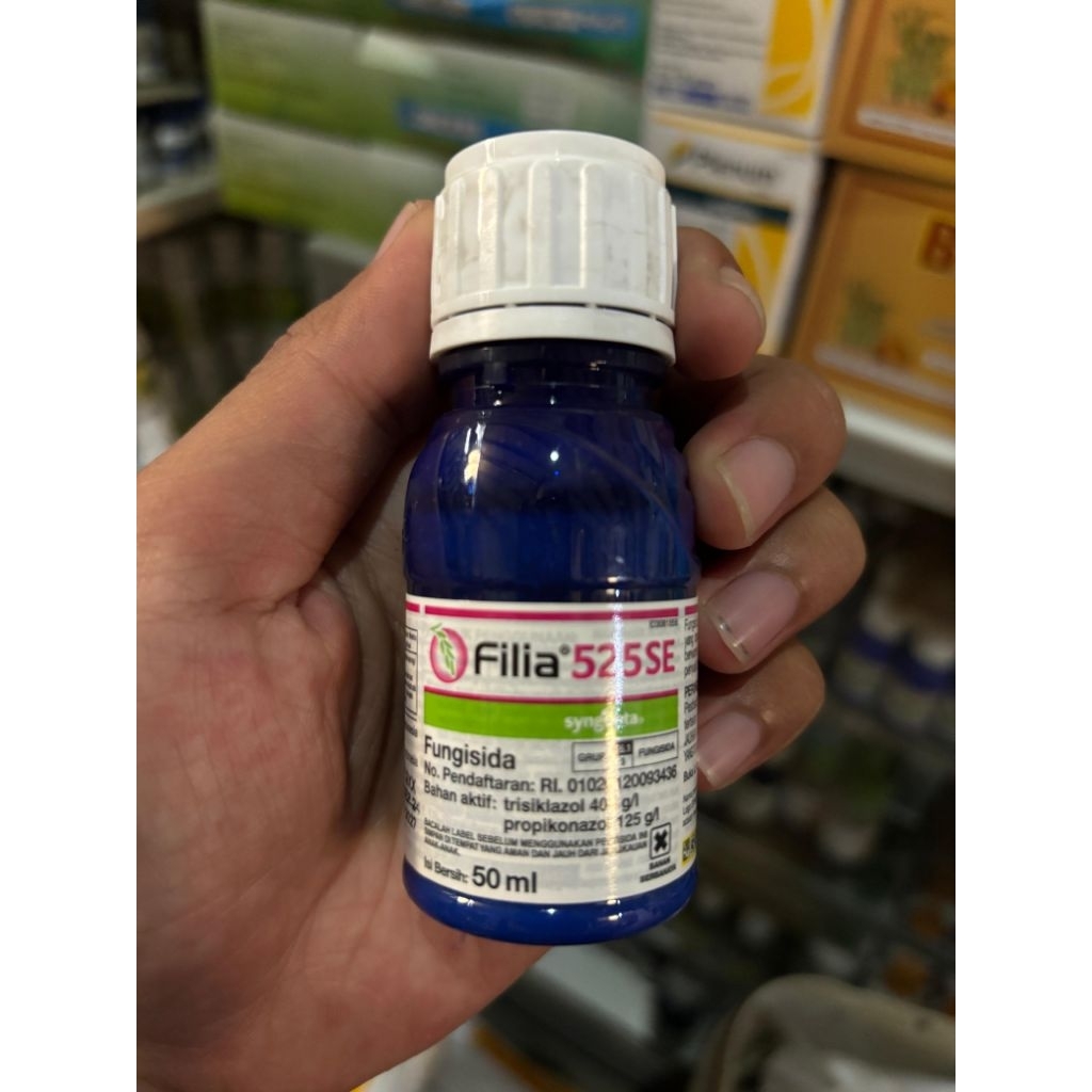 Fungisida FILIA 525SE kemasan 50ml - obat bercak daun padi