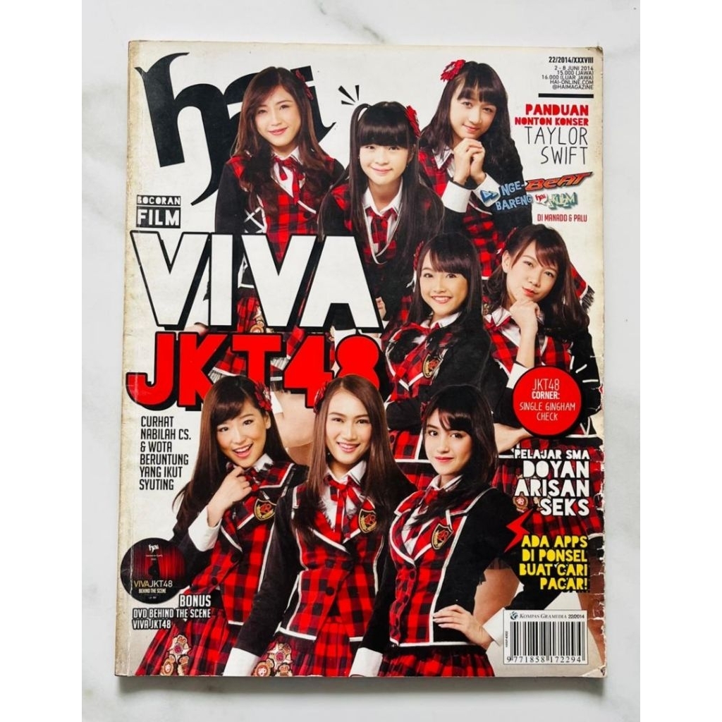 Majalah Hai 2 Juni 2014 : VIVA JKT48