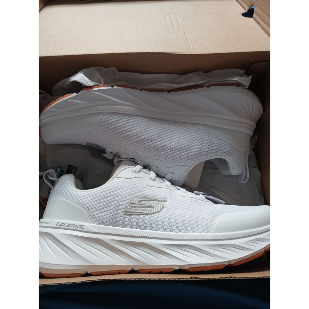 Sepatu Skechers Men's Edgeride - Rekze White (232835/WHT)