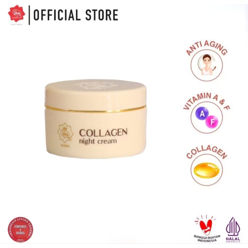 Viva Queen Collagen Night Cream