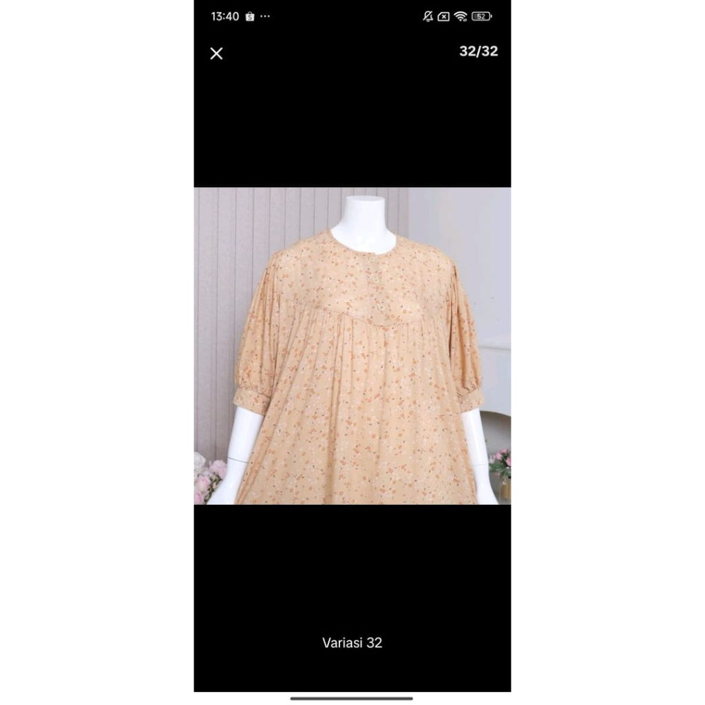 puspa daster . home dress , daster rayon premium