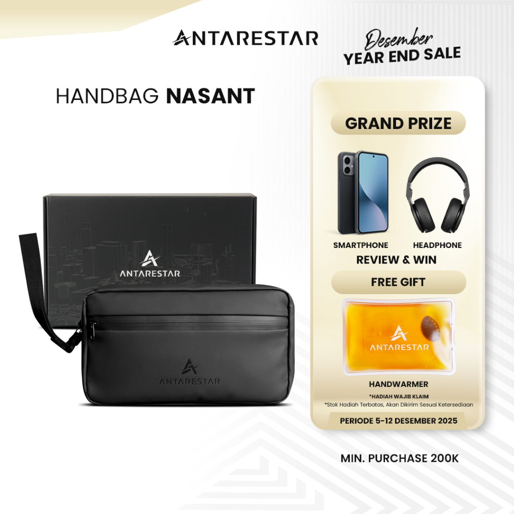 ANTARESTAR Official - Handbag Nasant Clutch Bag Pria Wanita Waterproof Outdoor Tas Tangan Pria Wanit