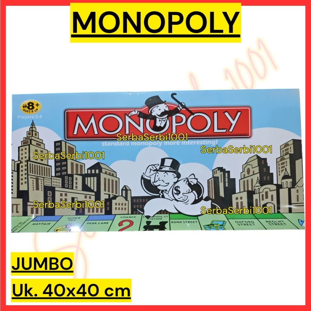 MAINAN MONOPOLY BESAR / MONOPOLI PREMIUM 9311