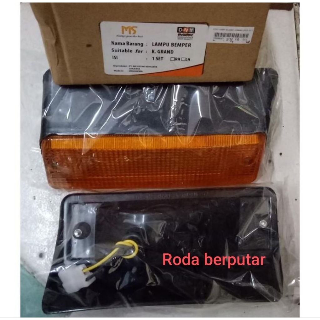 lampu bemper kijang super satu set