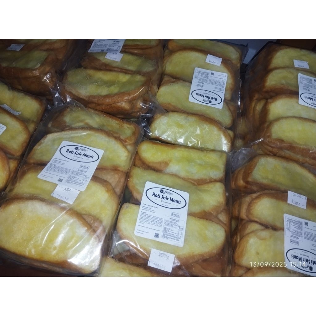 Roti pinggiran sisir Jordan