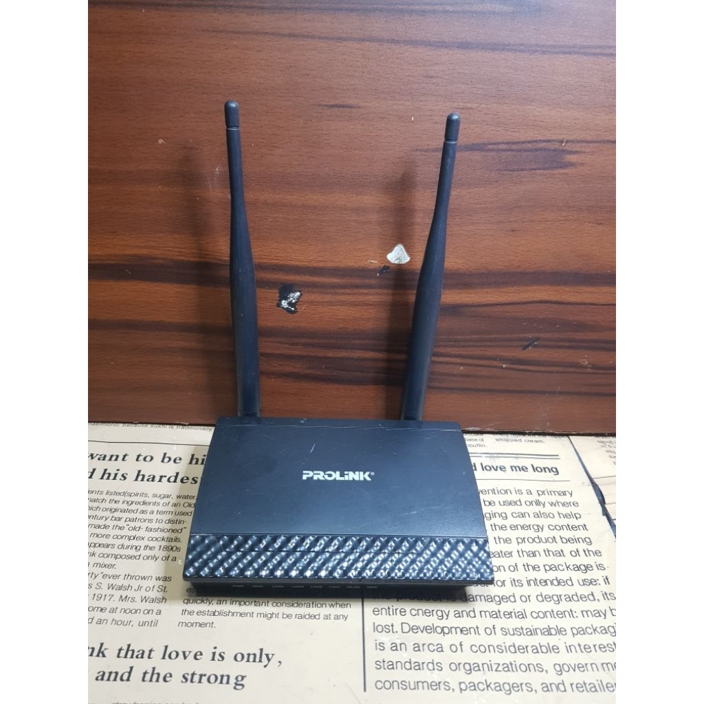 ROUTER PROLINK PRN2001-PRT3001 TESS NORMAL UNIT+ADAPTOR