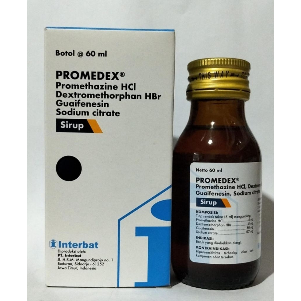 PROMEDEX SIRUP DUS, BOTOL 60 ML