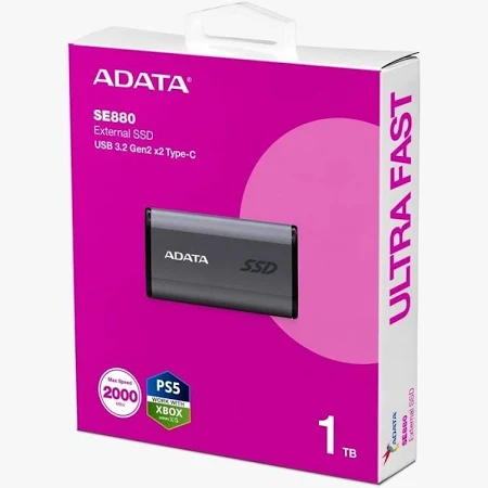 Adata SE880 SSD External 1TB USB