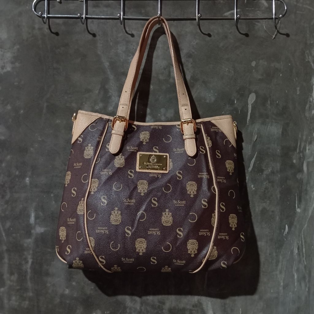 PRELOVED TOTEBAG ORI ST SCOTT LONDON LOGO