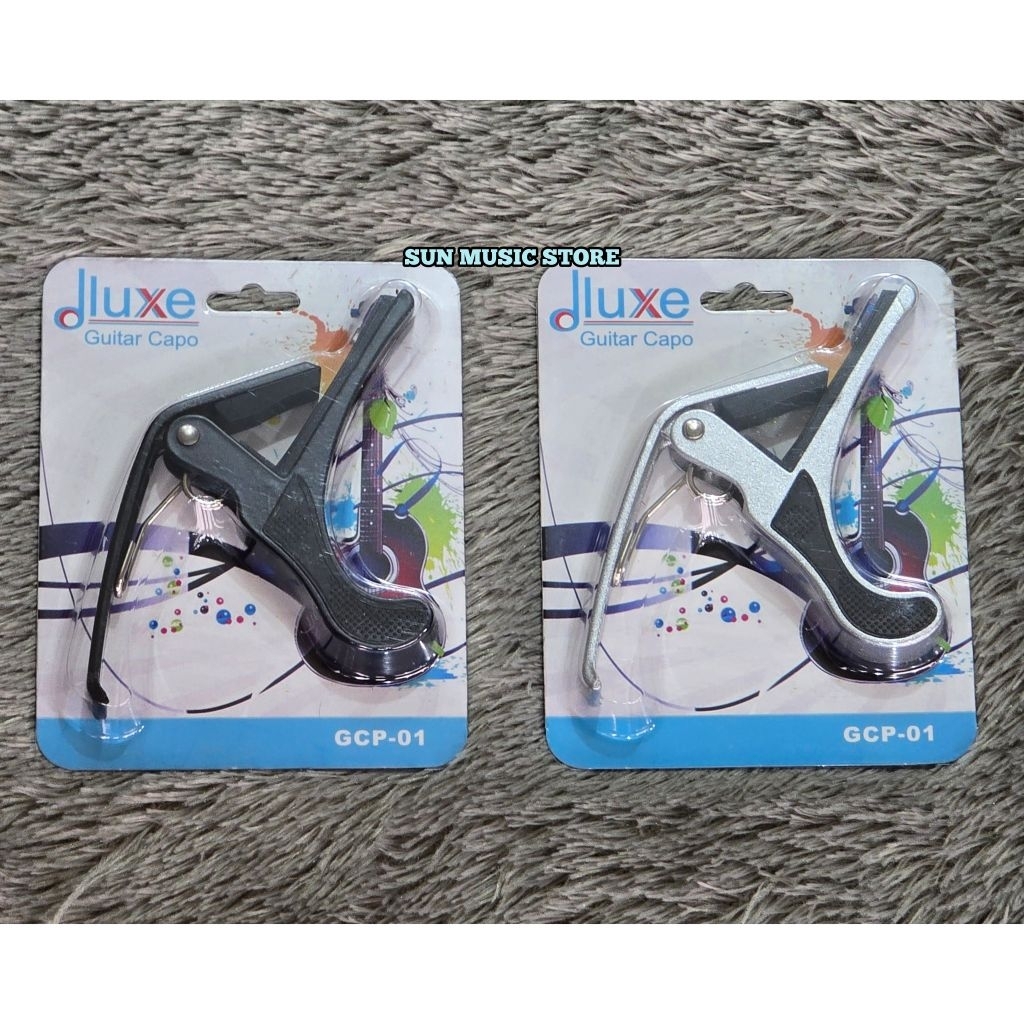 Capo Gitar Akustik dan Klasik Original Dluxe - Capo Besi Dluxe - Capo Gitar Dluxe