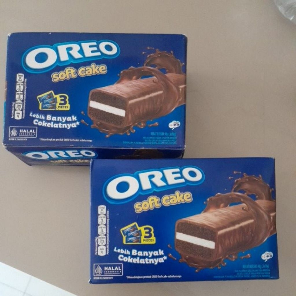 oreo soft cake 1box isi 3 pcs