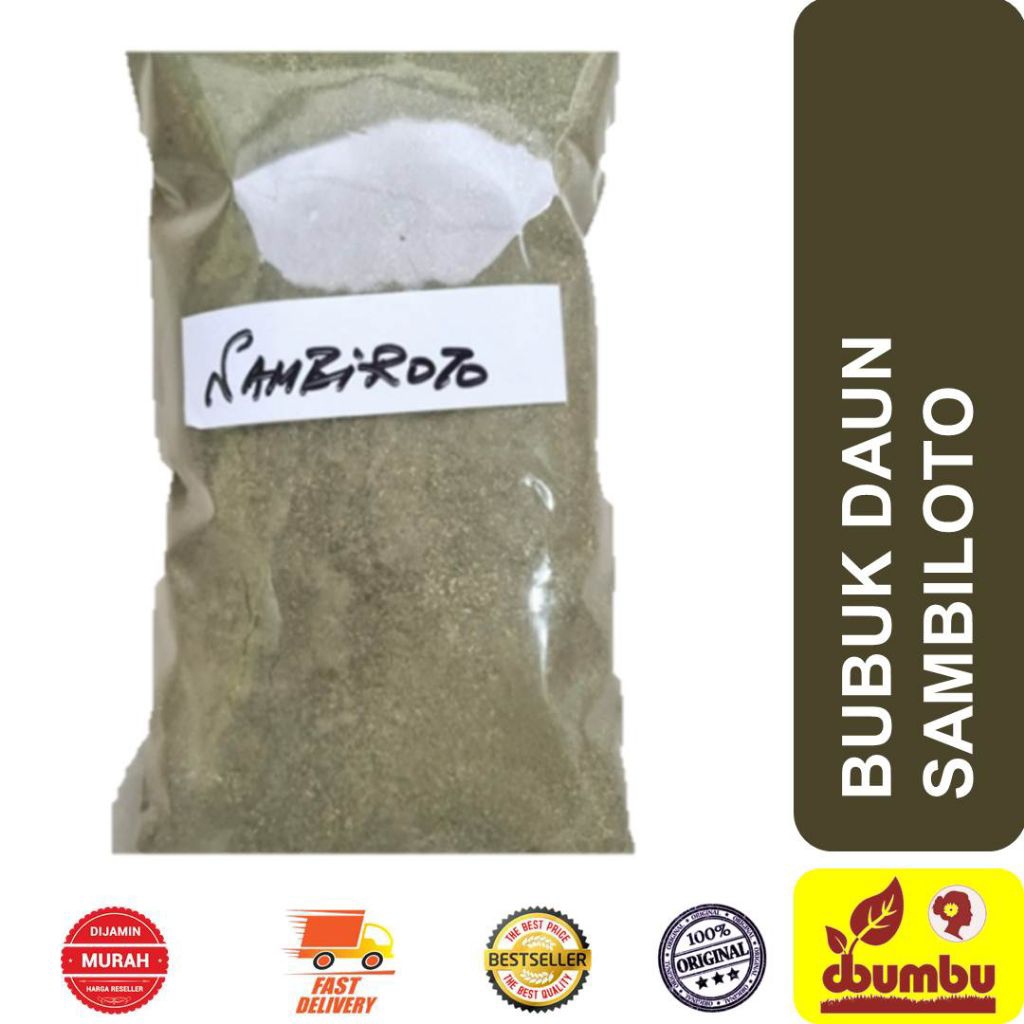 bubuk daun sambiloto 1kg original