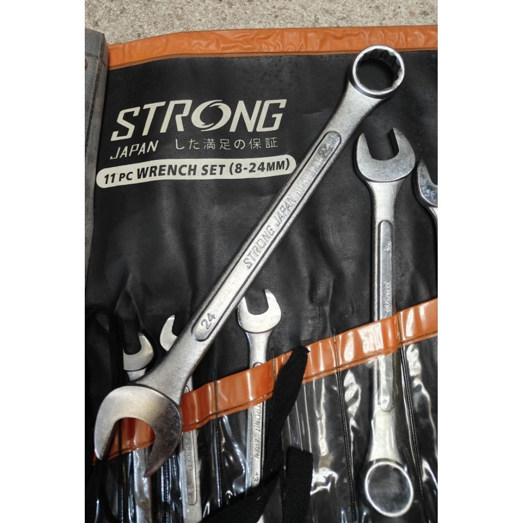 kunci ring pas 24 mm STRONG JAPAN ASLI JAPAN KUALITAS BAGUS / JAPAN KUNCI RING PAS 24 MM /JAPAN KUNC