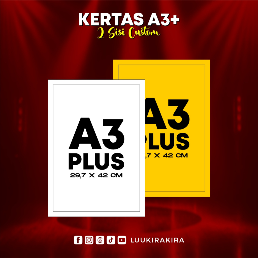 PRINT KERTAS 2 SISI LASERJET ECO A A3+