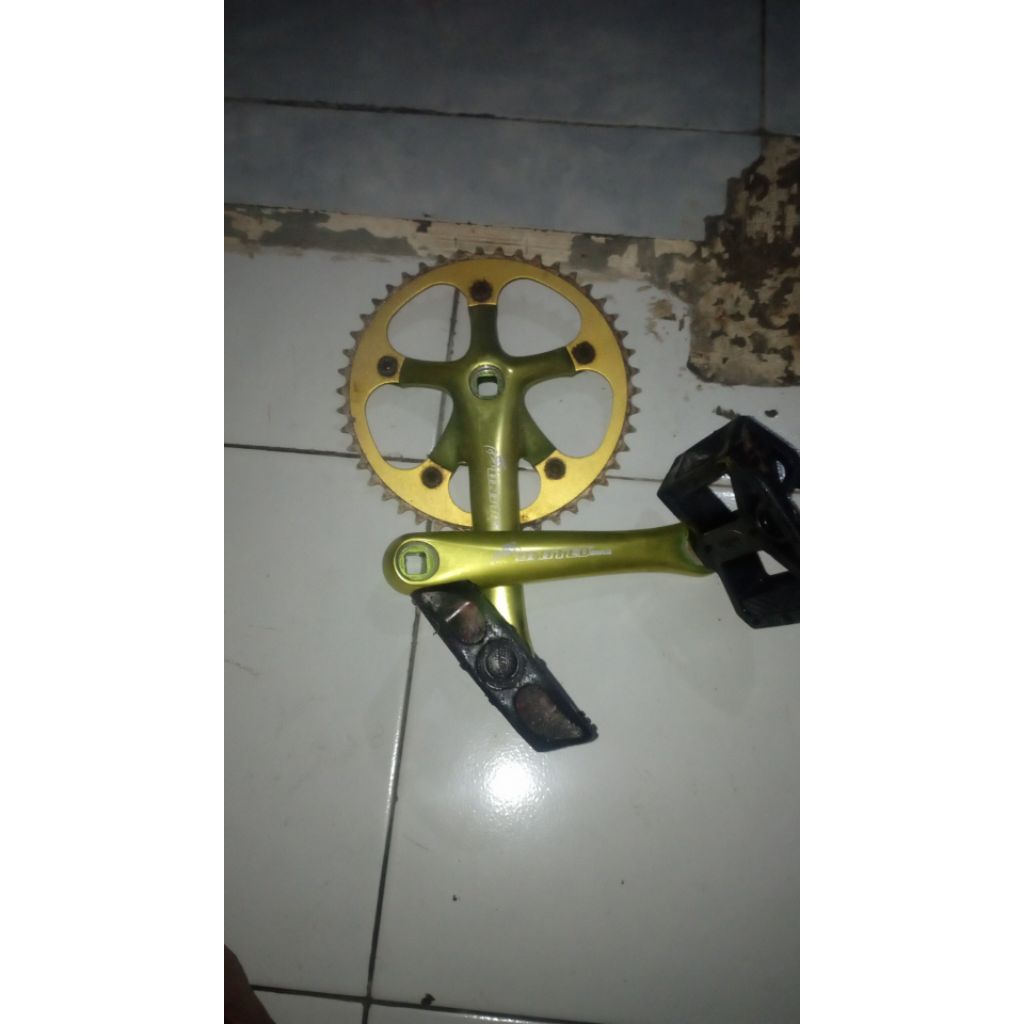 crankset sepede fixie sama framset