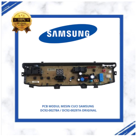PCB MODUL MESIN CUCI SAMSUNG DC92-00278A WA90F4PEC ORIGINAL