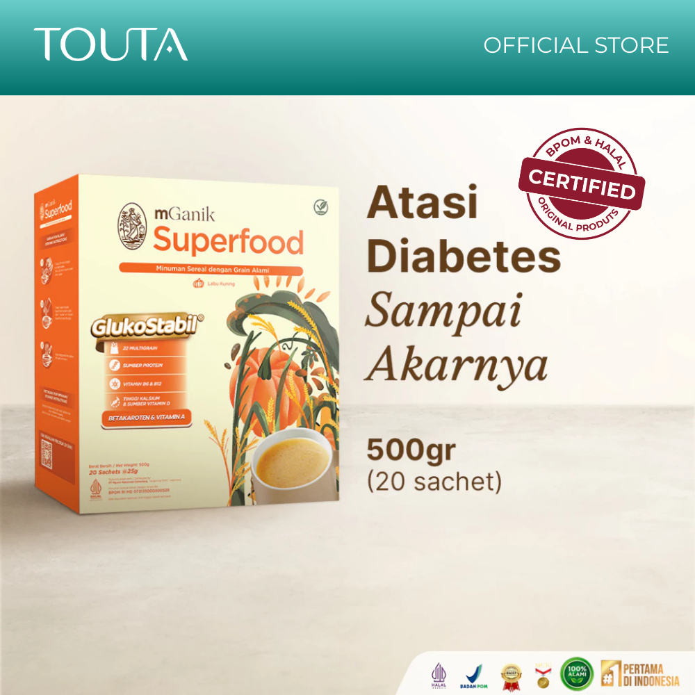 mGanik Superfood Pumpkin Kurma Suplemen Diabetes ORI AGEN RESMI