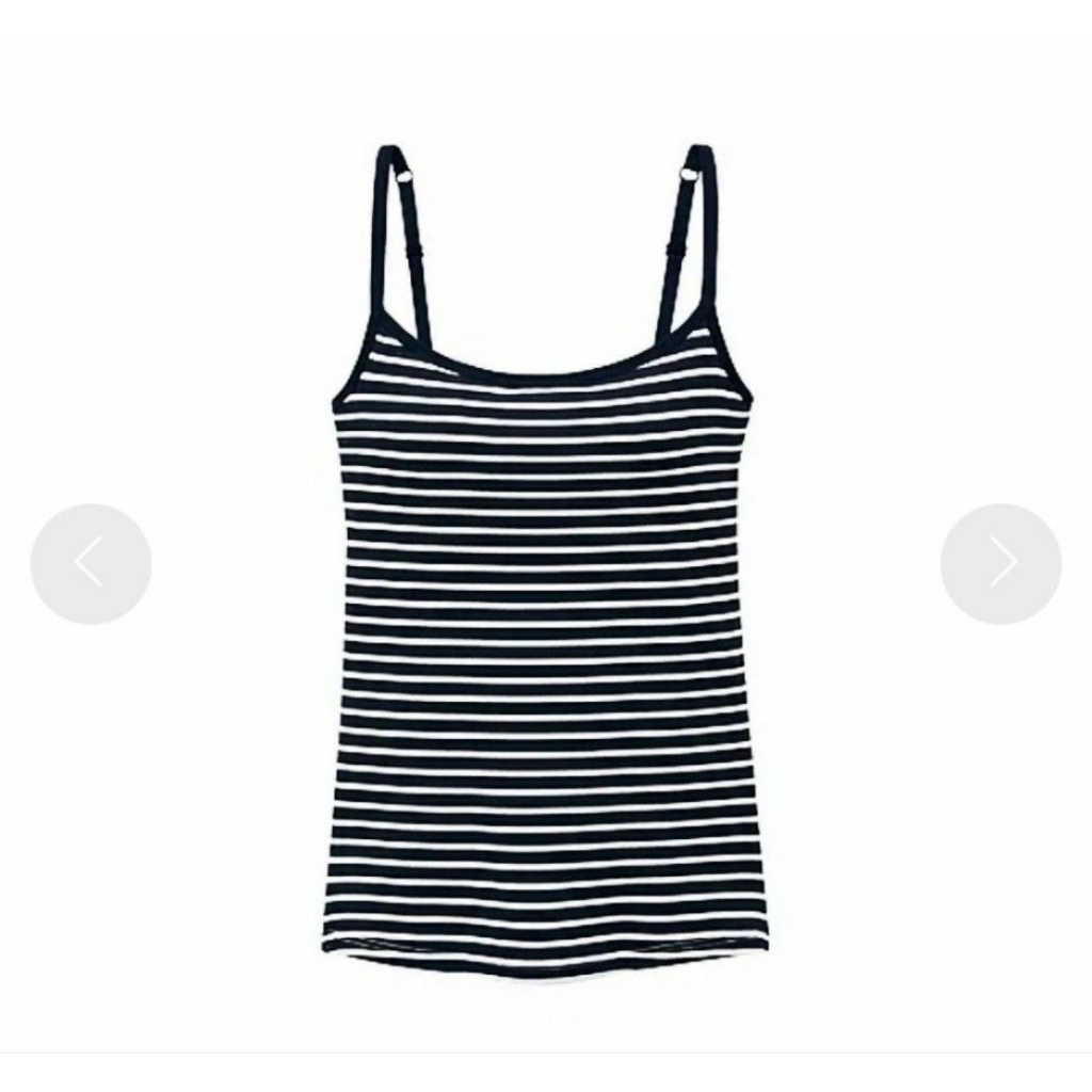 UNIQLO STRIPED CAMISOLE BRA TOP
