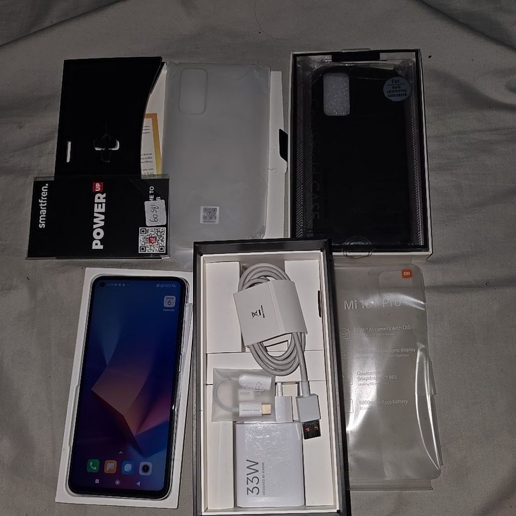 XIAOMI Mi 10T Pro 8GB/256GB Second Mulus Full Set Plus Bonus Case NILLKIN