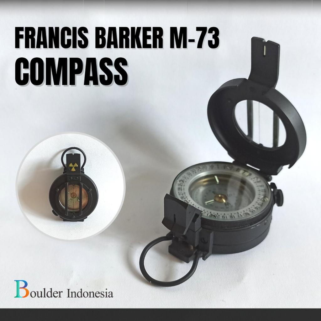 Kompas prisma francis barker M73 prismatic compass kompas bidik PREMIUM