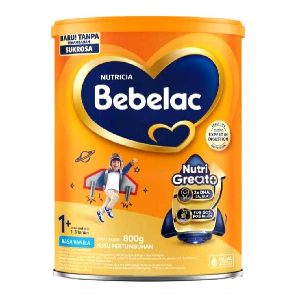 BEBELAC 1+ (1-3 tahun) SUSU FORMULA ANAK 800 GRAM