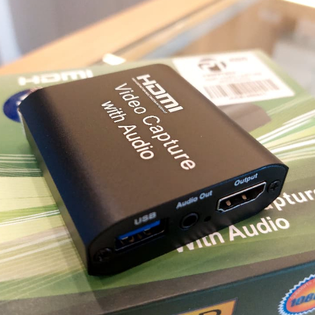 VIDEO CAPTURE (USB 2.0 - HDMI) / HDMI CAPTURE - USB 2.0 + AUDIO